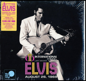 PRESLEY,  ELVIS | LIVE AT THE INTERNATIONAL HOTEL, LAS VEGAS, NV AUGUST 26, 1969 (2 LP) (140G/ DL INSERT) | VINYL RECORD (LP)