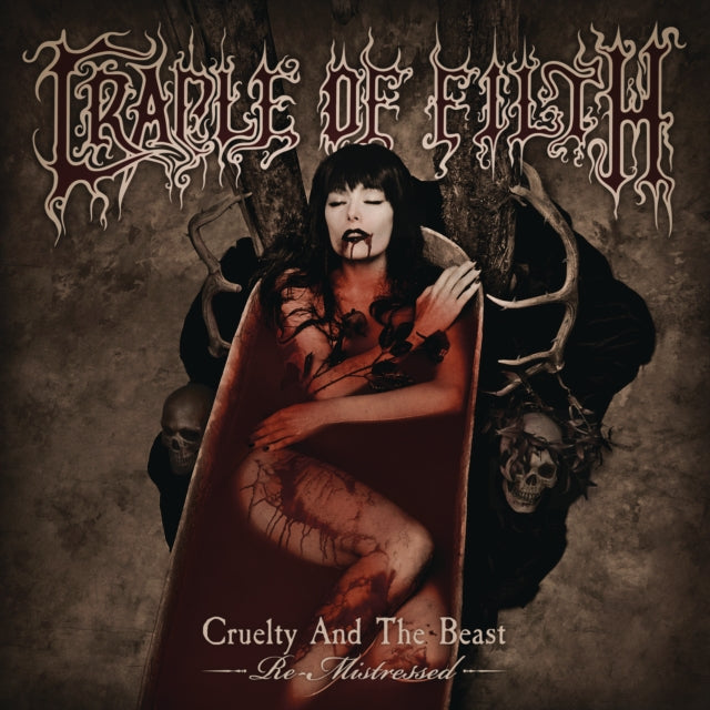 CRADLE OF FILTH | CRUELTY & THE BEAST - RE-MISTRESSED (2LP/180G/BONE WHITE VINYL) | VINYL RECORD (LP)