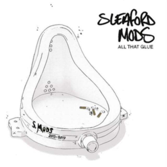SLEAFORD MODS | ALL THAT GLUE (2LP/WHITE VINYL) | VINYL RECORD (LP)