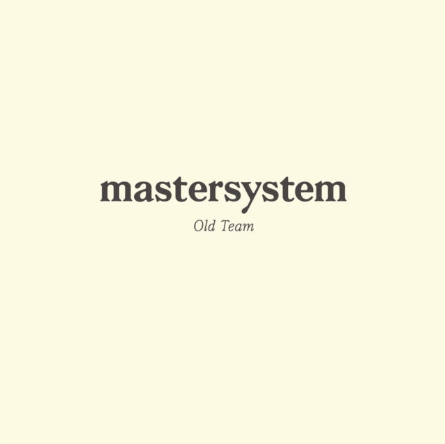 MASTERSYSTEM | OLD TEAM / OLD TEAM (MOGWAI REMIX) (CLEAR 7INCH) | 7IN VINYL