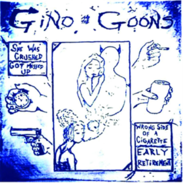GINO & THE GOONS | SHE WAS CRUSHED | 7IN VINYL