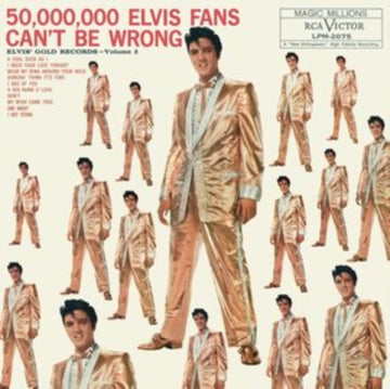 PRESLEY,  ELVIS | 50,000,000 ELVIS FANS CAN'T BE WRONG: ELVIS' GOLD RECORDS, VOLUME 2 (140G/DL INSERT) | VINYL RECORD (LP)