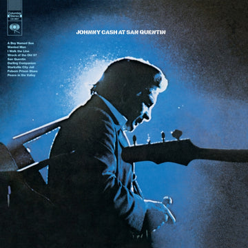 CASH, JOHNNY | AT SAN QUENTIN | VINYL RECORD (LP)