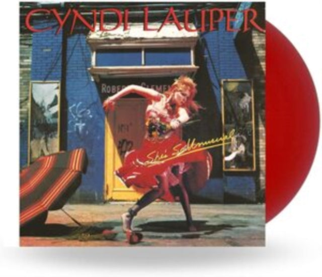 LAUPER, CYNDI | SHE'S SO UNUSUAL (RED VINYL/IMPORT) | VINYL RECORD (LP)