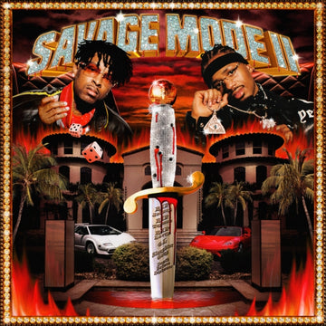 21 SAVAGE; METRO BOOMIN | SAVAGE MODE II (140G/RED VINYL) | VINYL RECORD (LP)