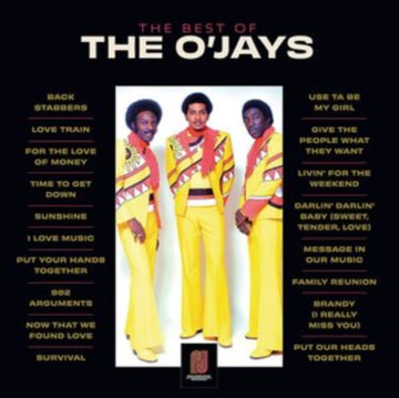 O'JAYS | BEST OF THE O'JAYS (2LP) | VINYL RECORD (LP)