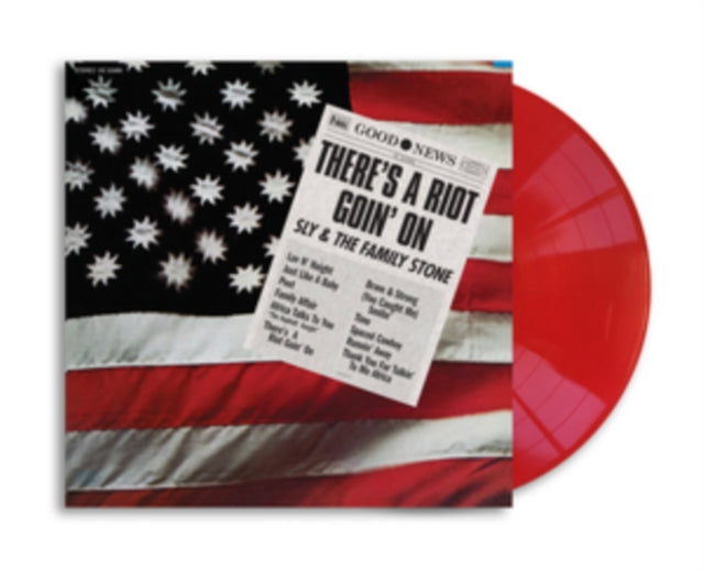 SLY & THE FAMILY STONE | THEREâ€™S A RIOT GOIN ON (RED VINYL) | VINYL RECORD (LP)