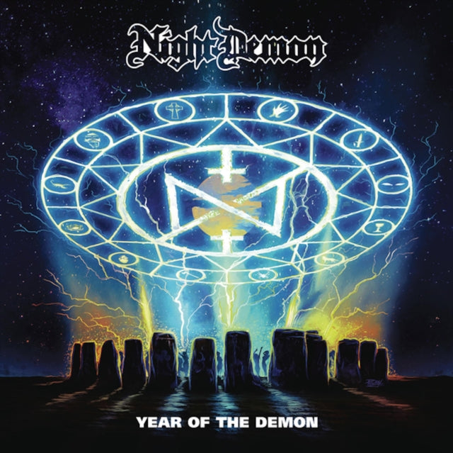 NIGHT DEMON | YEAR OF THE DEMON (US VERSION) | VINYL RECORD (LP)