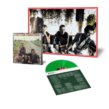 CLASH | COMBAT ROCK (PEOPLE'S HALL SPECIAL EDITION/GREEN VINYL) | VINYL RECORD (LP)