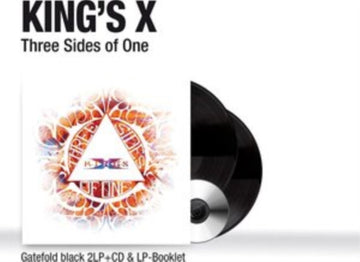 KING'S X | THREE SIDES OF ONE (2LP/CD) | VINYL RECORD (LP)
