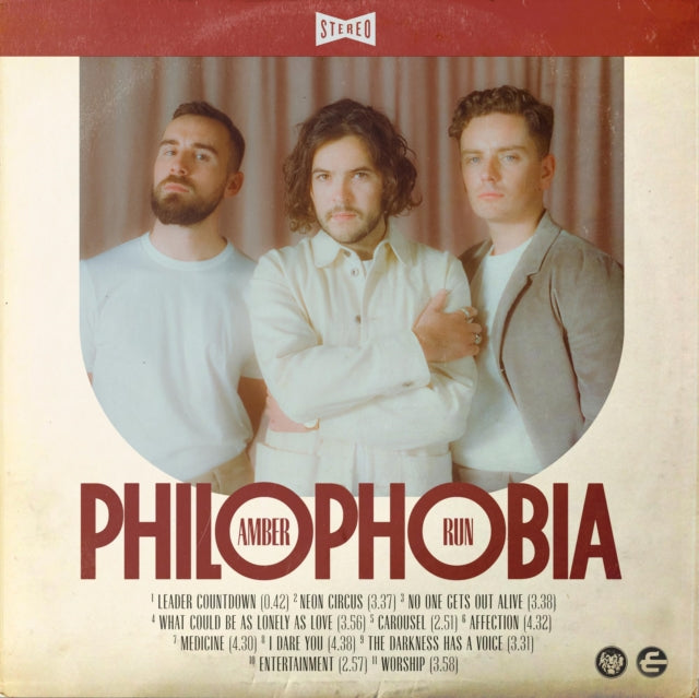 AMBER RUN | PHILOPHOBIA | VINYL RECORD (LP)