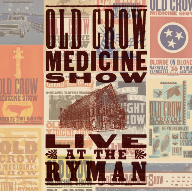 OLD CROW MEDICINE SHOW | LIVE AT THE RYMAN | VINYL RECORD (LP)