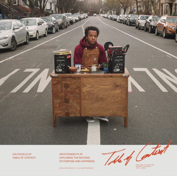 CAUTIOUS CLAY | TABLE OF CONTEXT | VINYL RECORD (LP)
