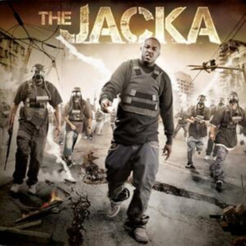 JACKA | TEAR GAS (BLACK & WHITE GALAXY VINYL) (RSD) | VINYL RECORD (LP)