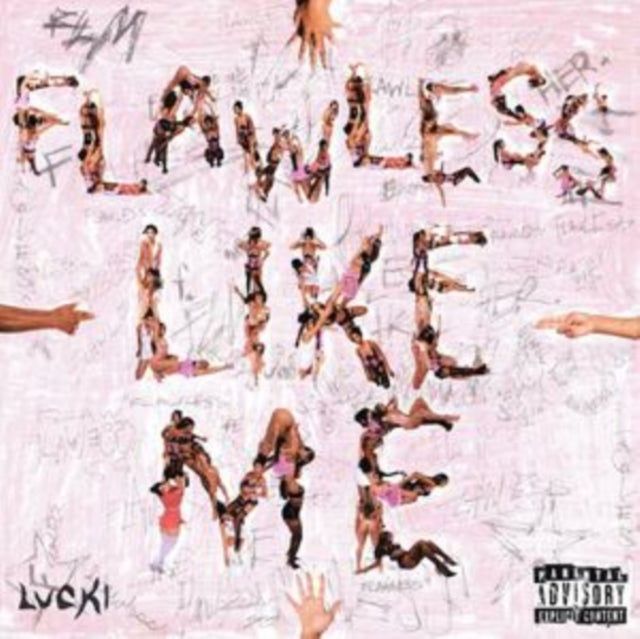 LUCKI | FLAWLESS LIKE ME (PINK & WHITE GALAXY VINYL) | VINYL RECORD (LP)