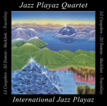 INTERNATIONAL JAZZ PLAYAZ (WHITE W/ BLUE SPLATTER VINYL) | VINYL RECORD (LP)