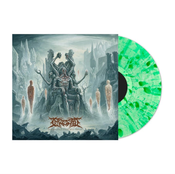 INGESTED | WHERE ONLY GODS MAY TREAD (EMERALD GREEN SPALTTER VINYL) (I) | VINYL RECORD (LP)