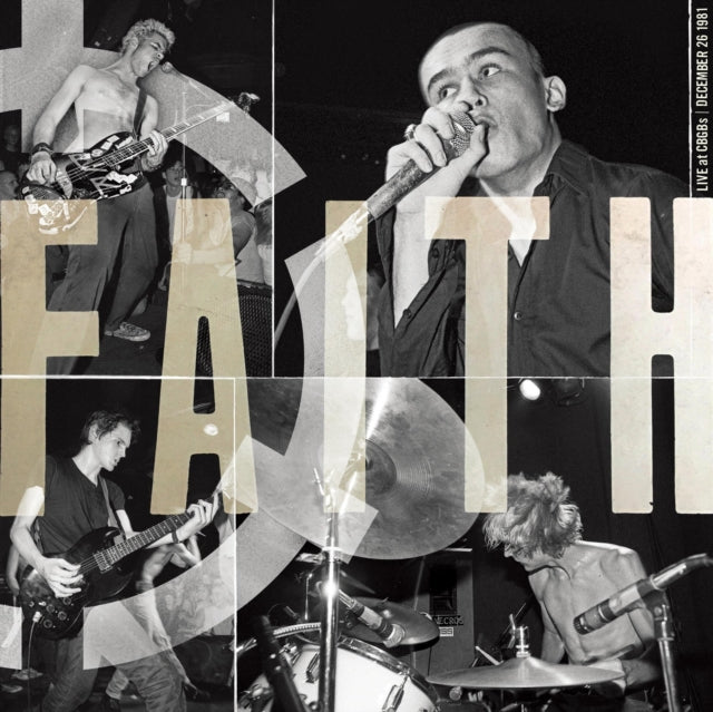 FAITH | LIVE AT CBGB'S (BLUE VINYL) | VINYL RECORD (LP)