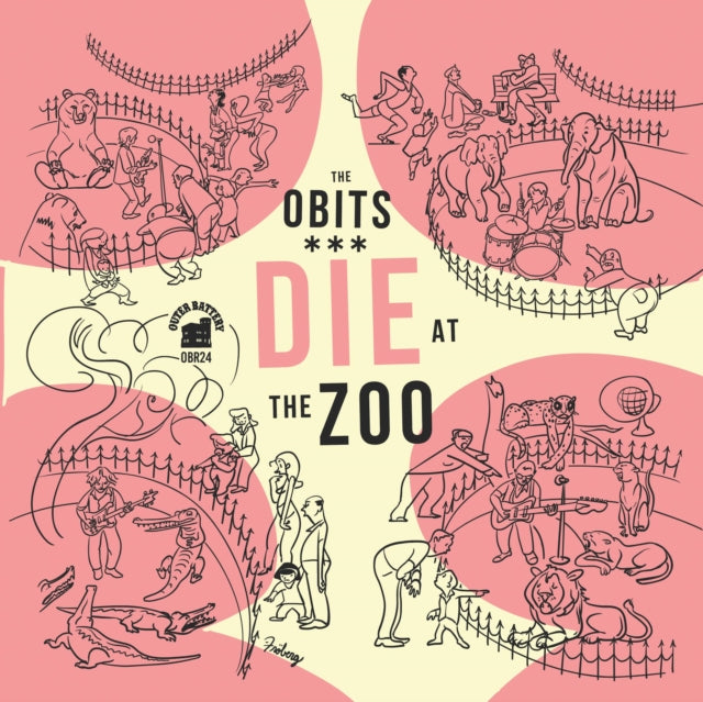 OBITS | DIE AT THE ZOO (YELLOW VINYL) | VINYL RECORD (LP)