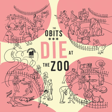 OBITS | DIE AT THE ZOO (YELLOW VINYL) | VINYL RECORD (LP)