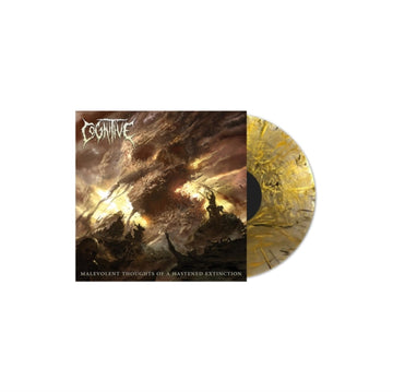 MALEVOLENT THOUGHTS OF A HASTENED EXTINCTION (GOLD FLAKE VINYL) | VINYL RECORD (LP)