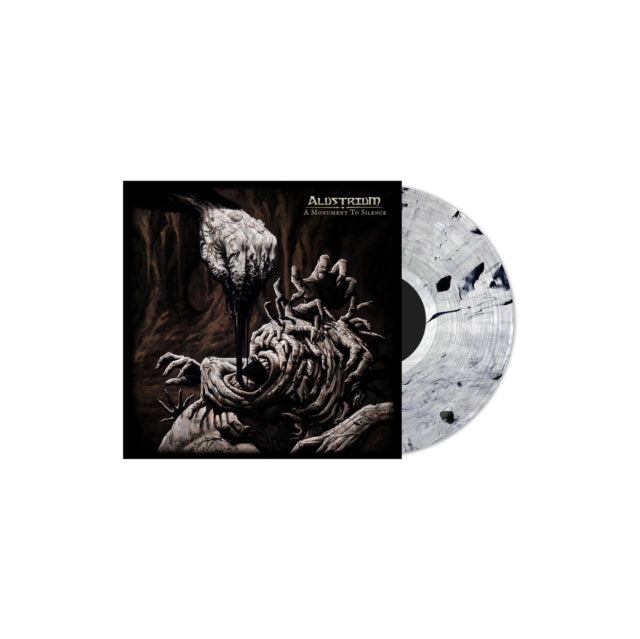 ALUSTRIUM | MONUMENT TO SILENCE (SILVER/BLACK VINYL) | VINYL RECORD (LP)