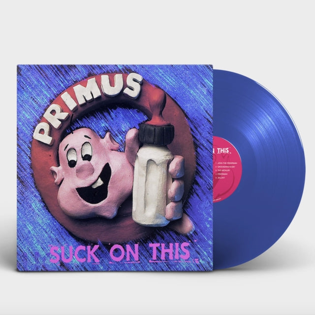 PRIMUS | SUCK ON THIS (COBALT BLUE VINYL/REMASTERED/REISSUE) | VINYL RECORD (LP)