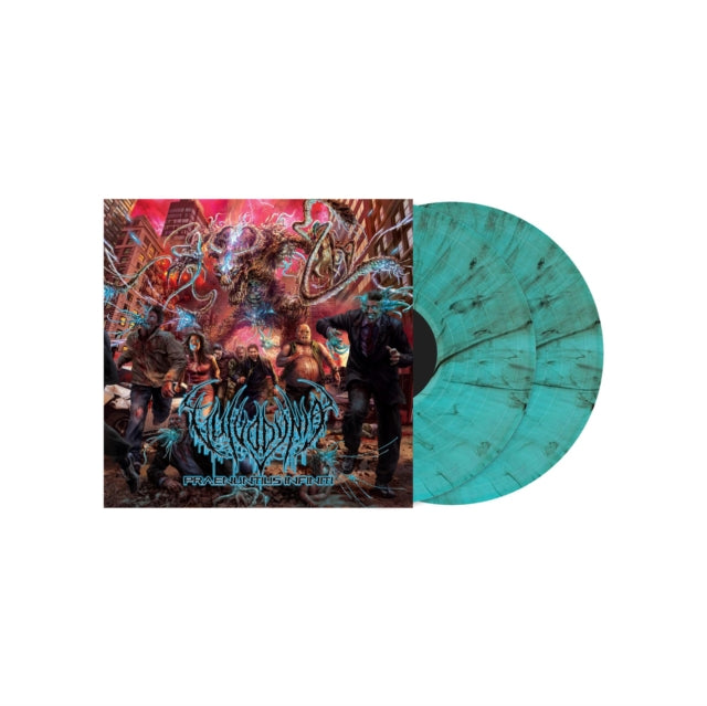 VULVODYNIA | PRAENUNTIUS INFINITI (GREEN & BLACK BURST VINYL) | VINYL RECORD (LP)