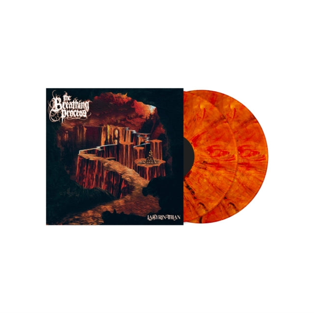 BREATHING PROCESS | LABYRINTHIAN (2LP/ORANGE MARBLED VINYL) | VINYL RECORD (LP)