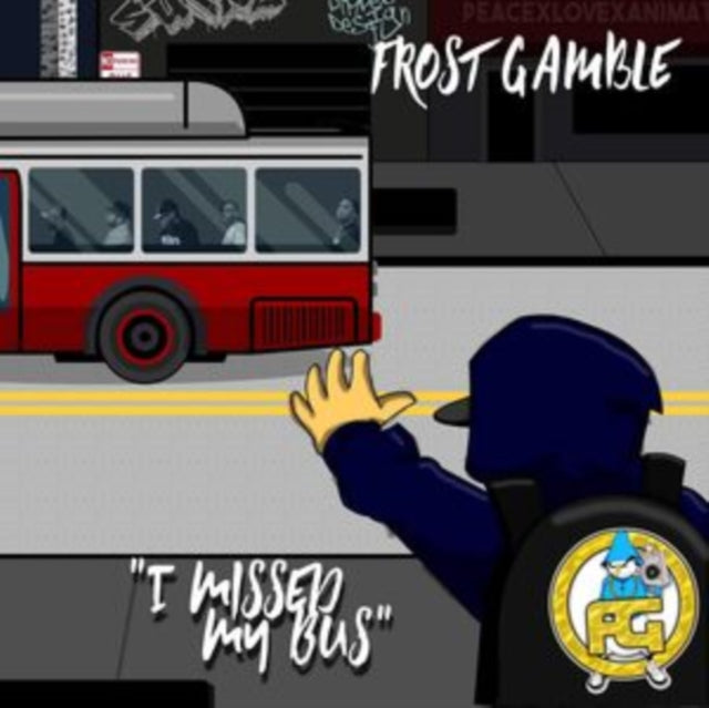 FROST GAMBLE | I MISSED MY BUS (GREY SPLATTER VINYL) | VINYL RECORD (LP)