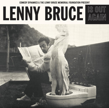 BRUCE, LENNY | LENNY BRUCE IS OUT AGAIN (BLUE VINYL/REPRESS) | VINYL RECORD (LP)