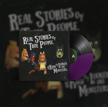REAL STORIES OF TRUE PEOPLE, WHO KIND OF LOOKED LIKE MONSTERS (HALF BLACK/HALF PURPLE VINYL) | VINYL RECORD (LP)