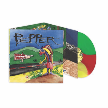 PEPPER | KONA TOWN (RED, GREEN, & YELLOW STRIPED VINYL) | VINYL RECORD (LP)