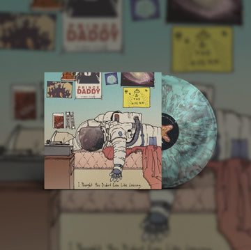 PRINCE DADDY & THE HYENA | I THOUGHT YOU DIDN'T EVEN LIKE LEAVING (CLOUDY BLUE VINYL) | VINYL RECORD (LP)