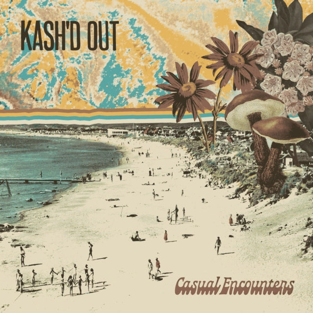 KASH'D OUT | CASUAL ENCOUNTERS (SEA BLUE VINYL) | VINYL RECORD (LP)