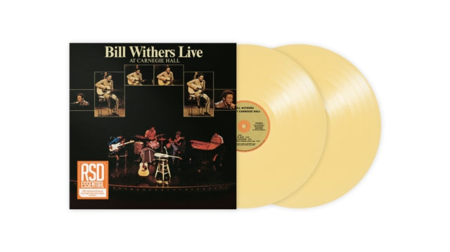 WITHERS, BILL | LIVE AT CARNEGIE HALL (2LP/CUSTARD VINYL/REMASTERED/50TH ANNIVERSARY) (RSD ESSENTIAL) | VINYL RECORD (LP)