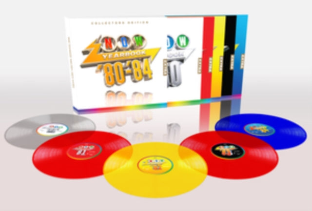 VARIOUS ARTISTS | NOW YEARBOOK 1980-1984 (COLOR VINYL/5LP) | VINYL RECORD (LP)