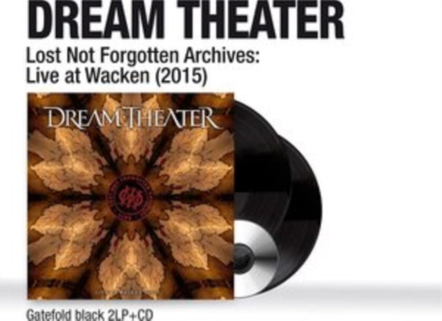 DREAM THEATER | LOST NOT FORGOTTEN ARCHIVES: LIVE AT WACKEN (2015) (2LP/CD) | VINYL RECORD (LP)