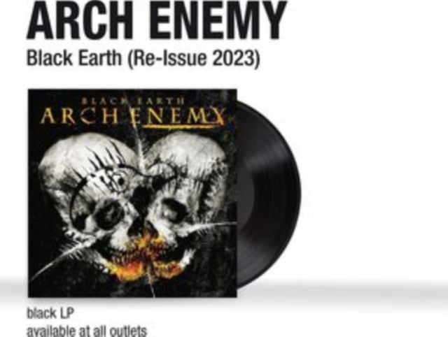 ARCH ENEMY | BLACK EARTH (180G) (IMPORT) | VINYL RECORD (LP)