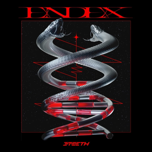 3TEETH | ENDEX (RED SMOKE VINYL) | VINYL RECORD (LP)