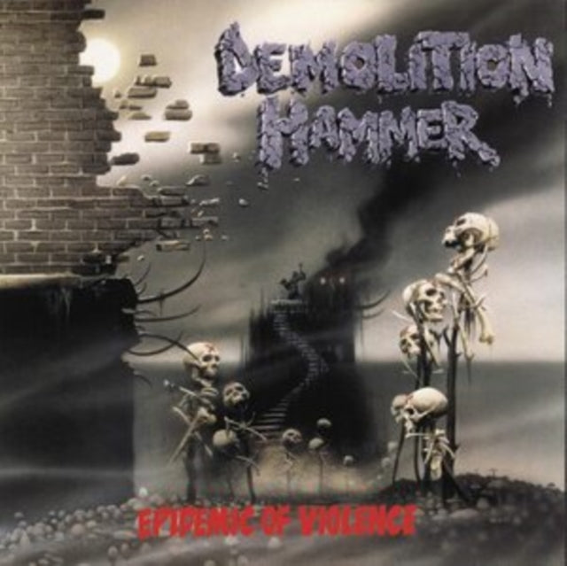 DEMOLITION HAMMER | EPIDEMIC OF VIOLENCE (TRANSPARENT SUN YELLOW VINYL) | VINYL RECORD (LP)