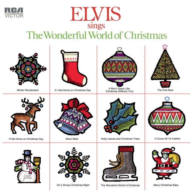 PRESLEY, ELVIS | ELVIS SINGS THE WONDERFUL WORLD OF CHRISTMAS | VINYL RECORD (LP)