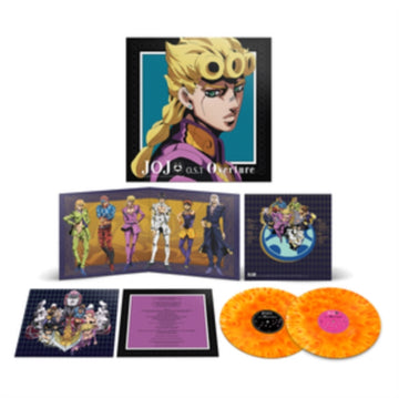 KANNO, YUGO | JOJO'S BIZARRE ADVENTURE: GOLDEN WIND (YELLOW/ORANGE BLEND VINYL/2LP) | VINYL RECORD (LP)