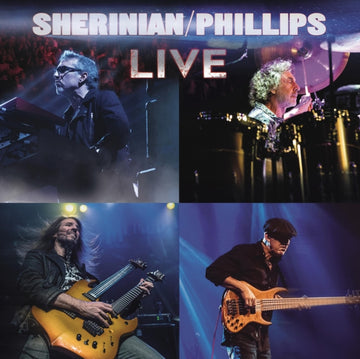 SHERINAN, DEREK & SIMON PHILLIPS | SHERINAN/PHILLIPS LIVE | VINYL RECORD (LP)