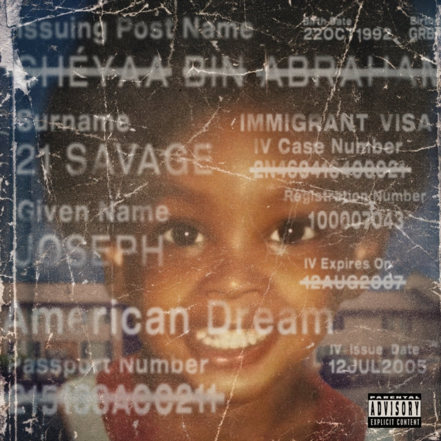 21 SAVAGE | AMERICAN DREAM (X) (2LP) | VINYL RECORD (LP)