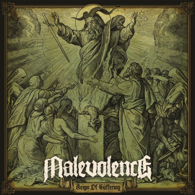 MALEVOLENCE | REIGN OF SUFFERING (TRANSP. GREEN VINYL) | VINYL RECORD (LP)
