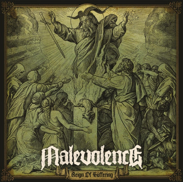 MALEVOLENCE | REIGN OF SUFFERING (TRANSP. GREEN VINYL) | VINYL RECORD (LP)