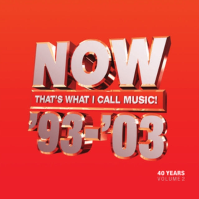 VARIOUS ARTISTS | NOW THAT'S WHAT I CALL 40 YEARS (3LP/COLOURED VINYL) | VINYL RECORD (LP)
