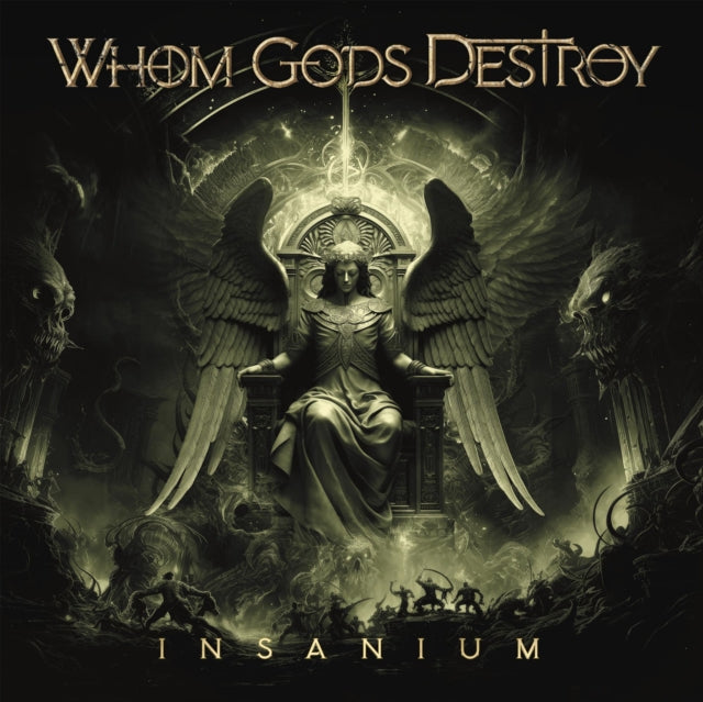 WHOM GODS DESTROY | INSANIUM (CUSTARD VINYL/2LP/US VERSION) | VINYL RECORD (LP)