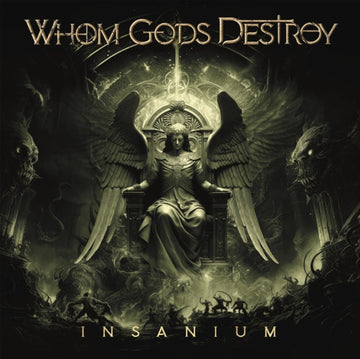 WHOM GODS DESTROY | INSANIUM (CUSTARD VINYL/2LP/US VERSION) | VINYL RECORD (LP)